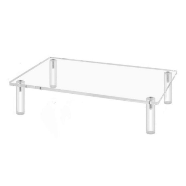 Support surélevé en acrylique pour ordinateur portable/imprimante, YX136