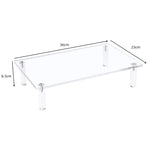 Support surélevé en acrylique pour ordinateur portable/imprimante, YX136