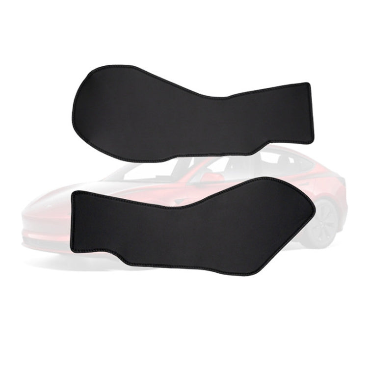 For Tesla Center Console Side Anti-kick Protective Pad, For 2024 Model 3 Driver Passenger Inner Side TPE, For 2024 Model 3 Driver Passenger Inner Side Leather, For 2024 Model 3 Rear Row TPE, For Model 3 Center Console Sides TPE                         ...
