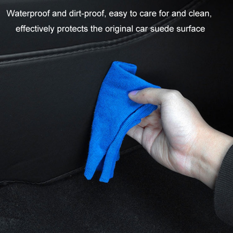 For Tesla Center Console Side Anti-kick Protective Pad, For 2024 Model 3 Driver Passenger Inner Side TPE, For 2024 Model 3 Driver Passenger Inner Side Leather, For 2024 Model 3 Rear Row TPE, For Model 3 Center Console Sides TPE                         ...