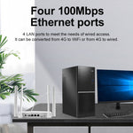 Routeur sans fil 4G CPE à brancher WiFi 6 Point d'accès réseau, Prise EU, EC21