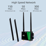 Routeur sans fil 4G à brancher avec antenne détachable LTE Point d'accès réseau WiFi, Prise EU, LT210B