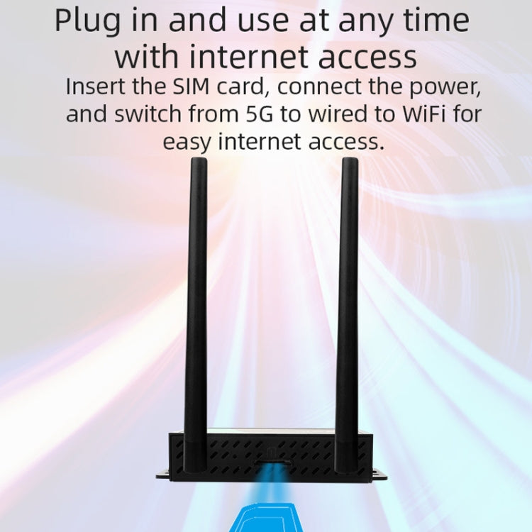 Routeur sans fil 4G à brancher avec antenne détachable LTE Point d'accès réseau WiFi, Prise EU, LT210B