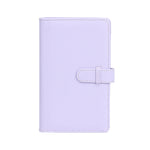 108-Piece Multifunctional 3 Inch Photo Ticket Credit Card Storage Book, Mint Green, Iris Purple, Light Cherry Pink, Hydrangea Blue, Jasmine White, Black Lychee Pattern, Brown Lychee Pattern