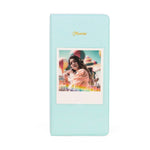 Album photo 64 pages 13 cm, blanc, noir, bleu clair, marron, vert, rose, bleu, violet