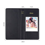Album photo 64 pages 13 cm, blanc, noir, bleu clair, marron, vert, rose, bleu, violet