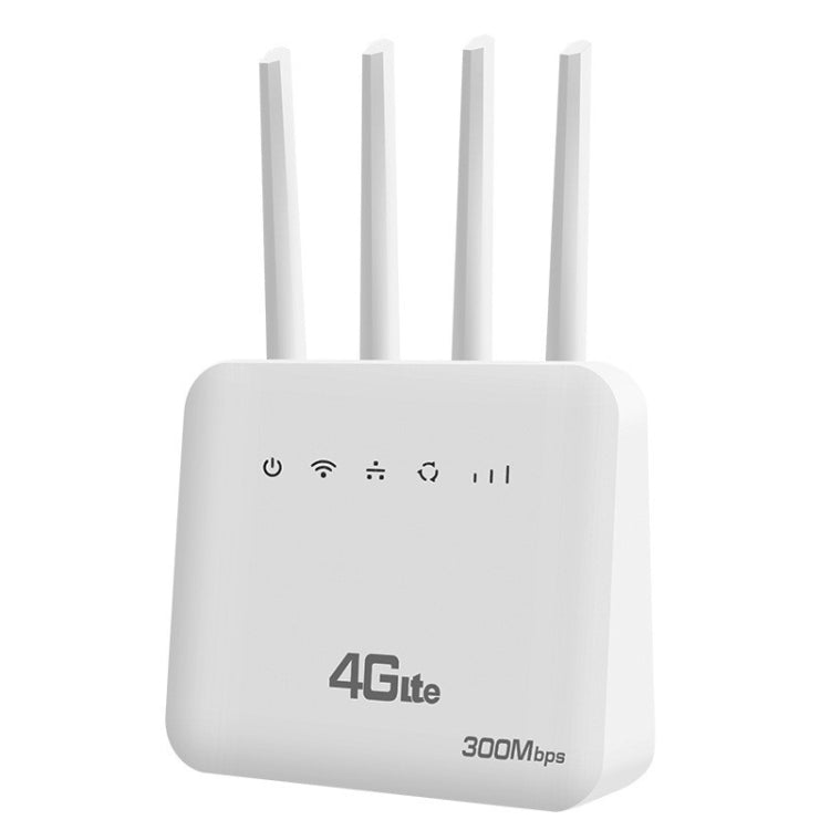 Routeur sans fil 4G CPE WiFi6 à brancher Double port Point d'accès sans fil, Prise EU, Pour Europe / Asie / Afrique