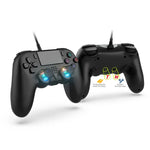 Manette filaire pour PS5 / PS5 Slim / PC avec programmation de macros, gyroscope six axes, filaire