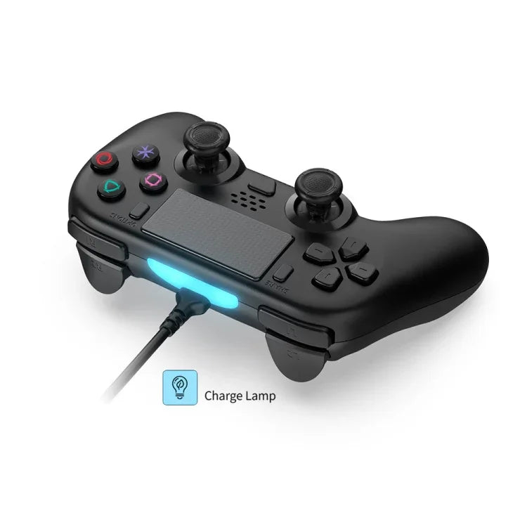Manette filaire pour PS5 / PS5 Slim / PC avec programmation de macros, gyroscope six axes, filaire