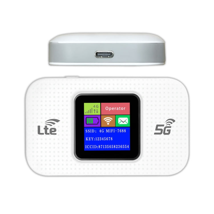 Routeur sans fil 4G mobile à brancher Point d'accès WiFi portable voiture, Version eurasienne MF68E-LCD