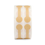 2 autocollants en papier kraft naturel pour bijoux, J208, J209