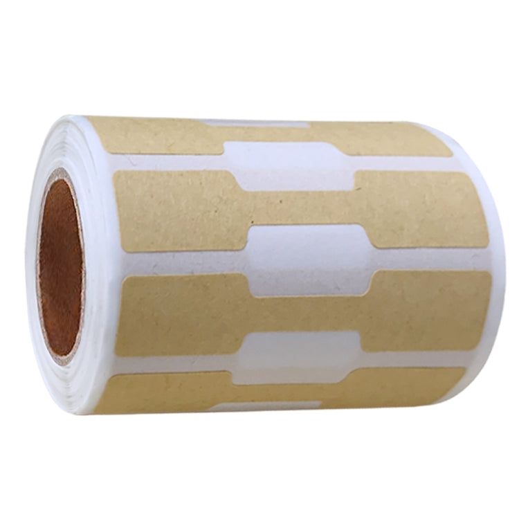 Autocollants faits à la main en papier kraft pour décoration de bijoux, K121, K122, K123