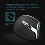ZELOTES F36 Souris Sans Fil Ergonomique à Prise Verticale Programmable 9 Boutons Double Bluetooth + 2.4G, F36 (Blanc), F36 (Noir)