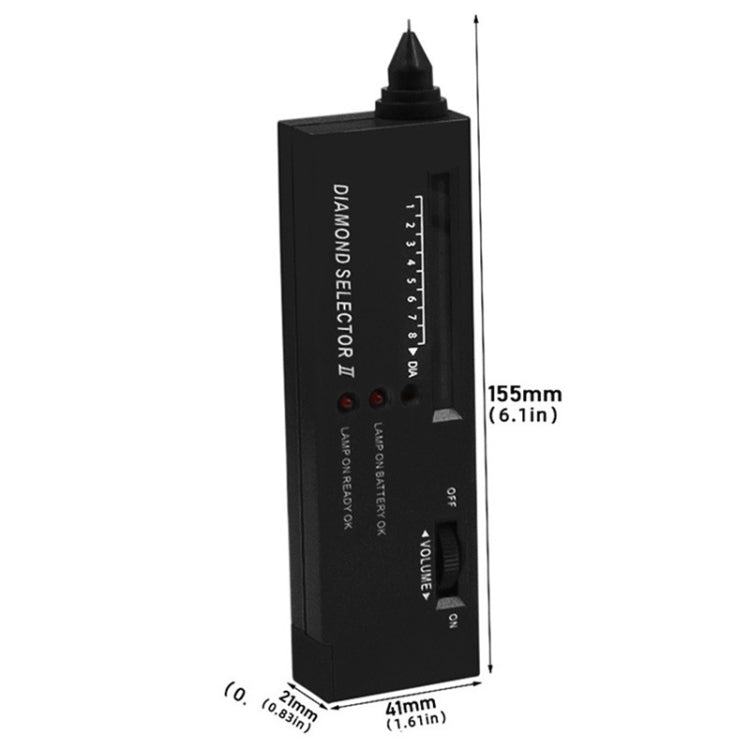 Instrument de mesure de conductivité thermique stylo test diamant identification de la dureté du cristal, stylo test diamant