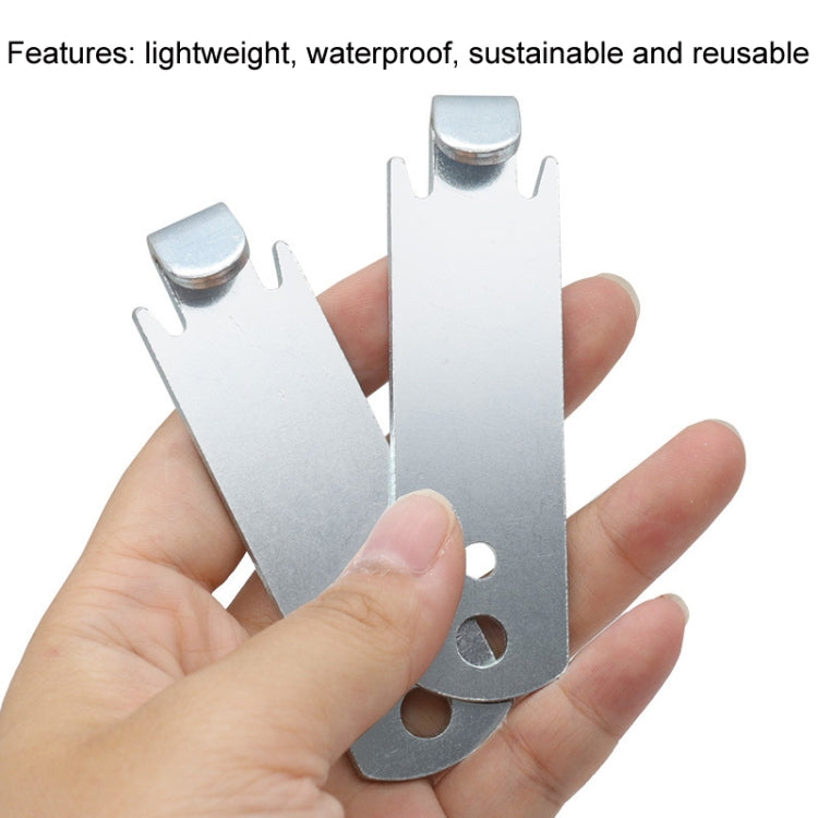 2pcs /Set Tendeur de fil T-Post Pince Bobine d'enrouleur de corde de clôture