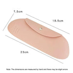 Trousse de Rangement de Pinceaux de Maquillage en Silicone, Sac de Voyage Portable, Grand Organisateur Cosmétique