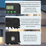 Contrôleur solaire d'identification d'éclairage intelligent MPPT 12V/24V 60A, CM-D60, CM-D50