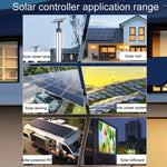 Contrôleur solaire d'identification d'éclairage intelligent MPPT 12V/24V 60A, CM-D60, CM-D50