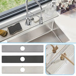 Tapis absorbant en diatomite à séchage rapide pour évier de cuisine et salle de bain, 40x10cm+10x10cm, 60x10cm+10x10cm