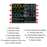 Testeur automatique de capacité de batterie lithium 18650 Charge décharge Résistance interne