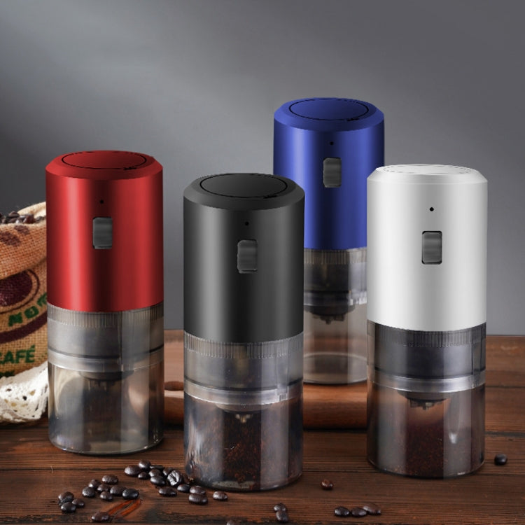 Moulin à café électrique portable, rechargeable par USB, réglable pour mouture fine et épaisse, pour la maison