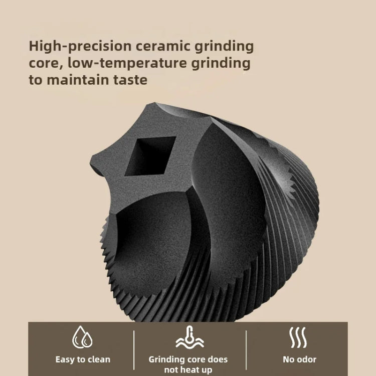 Moulin à café électrique portable, rechargeable par USB, réglable pour mouture fine et épaisse, pour la maison