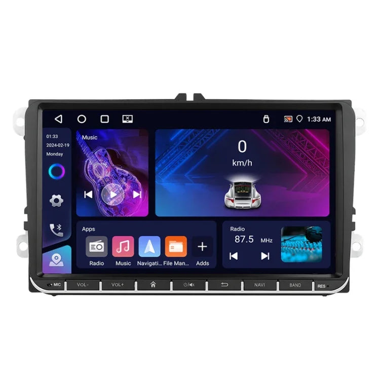 Pour Volkswagen 4+64G Lecteur Multimédia Système Android 13, 7 pouces, 9 pouces