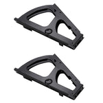 1pair Concealed Shoe Rack Cold Rolled Steel Flap Mounting Fittings, Single Layer Black, Single Layer Gray, Double Layer Black, Double Layer Gray, Three Layer Black, Three Layer Gray