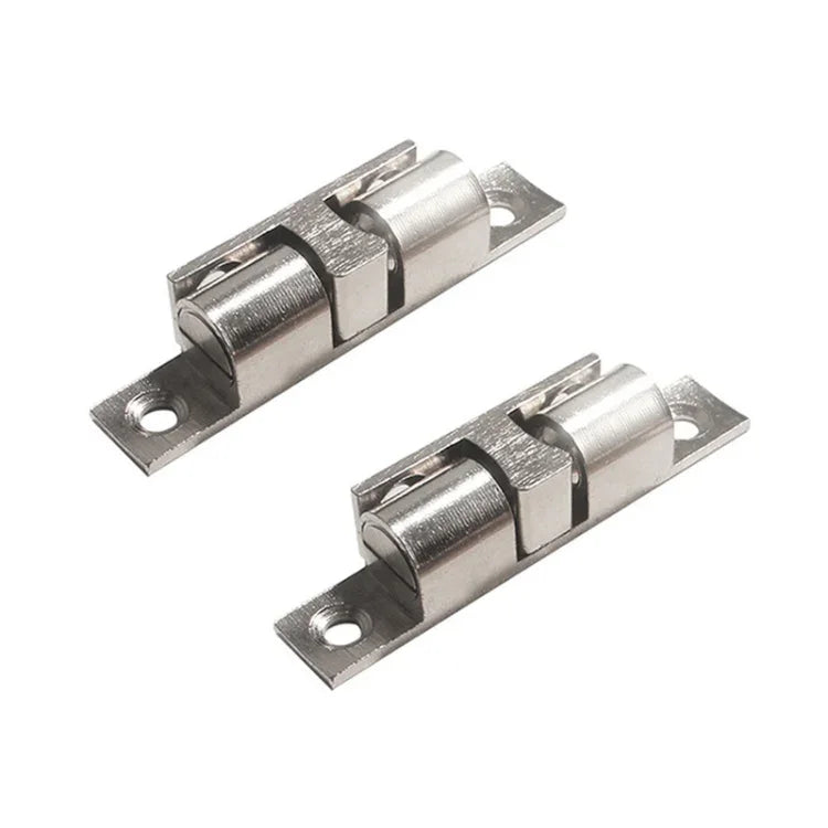2 pcs / paquet Ventouse magnétique à ressort pour porte d'armoire, petite or, moyenne or, grande or, très grande or, petite argent, moyenne argent, grande argent, très grande argent