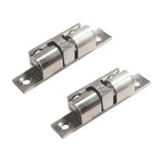 2 pcs / paquet Ventouse magnétique à ressort pour porte d'armoire, petite or, moyenne or, grande or, très grande or, petite argent, moyenne argent, grande argent, très grande argent