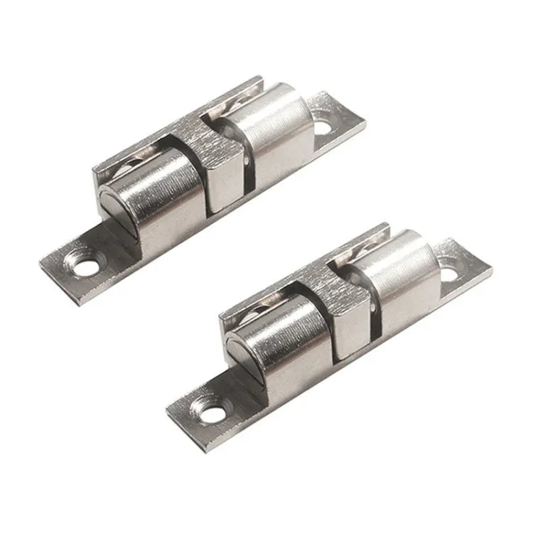 2 pcs / paquet Ventouse magnétique à ressort pour porte d'armoire, petite or, moyenne or, grande or, très grande or, petite argent, moyenne argent, grande argent, très grande argent