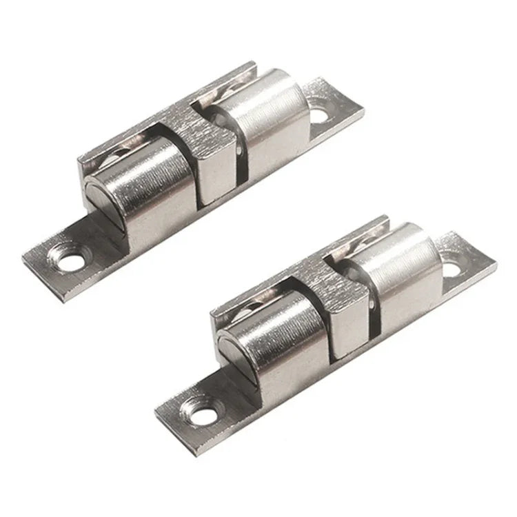 2 pcs / paquet Ventouse magnétique à ressort pour porte d'armoire, petite or, moyenne or, grande or, très grande or, petite argent, moyenne argent, grande argent, très grande argent