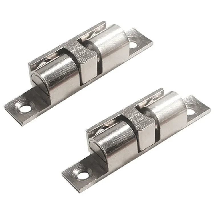 2 pcs / paquet Ventouse magnétique à ressort pour porte d'armoire, petite or, moyenne or, grande or, très grande or, petite argent, moyenne argent, grande argent, très grande argent