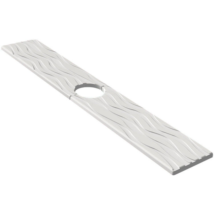 Tapis de séchage en diatomite absorbant l'eau pour cuisine, tapis de drainage pour comptoir de robinet de lavabo de salle de bain, 40x10cm