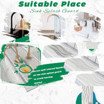 Tapis de séchage en diatomite absorbant l'eau pour cuisine, tapis de drainage pour comptoir de robinet de lavabo de salle de bain, 40x10cm