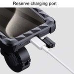 Support de navigation étanche pour téléphone portable de vélo, modèle guidon, modèle rétroviseur