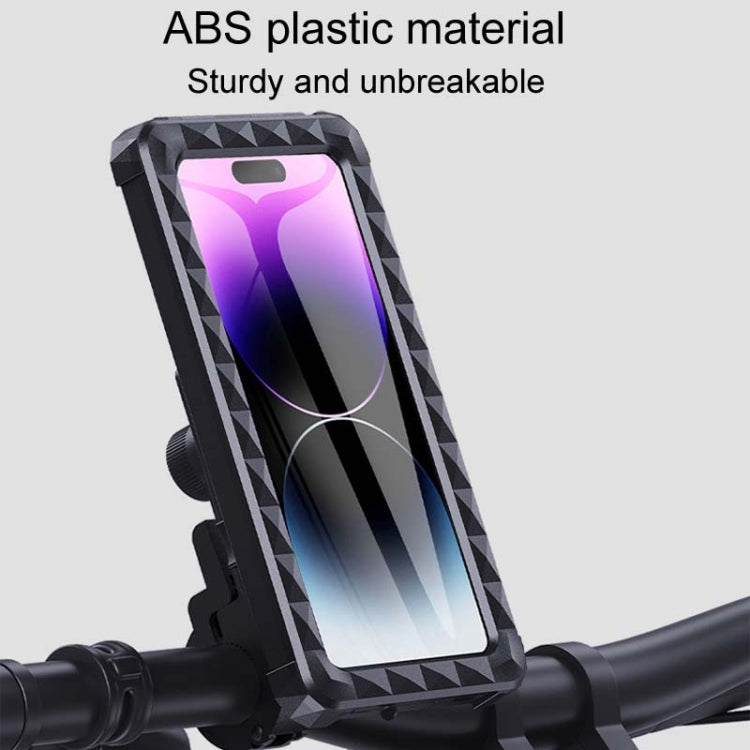 Support de navigation étanche pour téléphone portable de vélo, modèle guidon, modèle rétroviseur