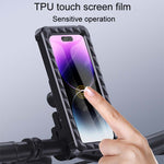 Support de navigation étanche pour téléphone portable de vélo, modèle guidon, modèle rétroviseur