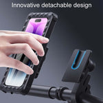 Support de navigation étanche pour téléphone portable de vélo, modèle guidon, modèle rétroviseur