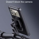 Support de navigation étanche pour téléphone portable de vélo, modèle guidon, modèle rétroviseur