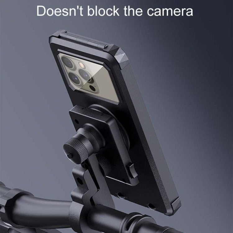 Support de navigation étanche pour téléphone portable de vélo, modèle guidon, modèle rétroviseur