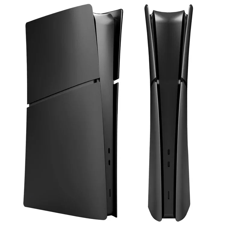 Coque de remplacement amovible pour PS5 Slim, disponible en noir (édition disque), blanc (édition disque), gris (édition disque) et gris (édition numérique).