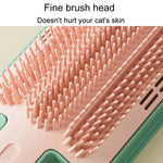 Brosse de Massage et Jouet pour Animaux Cats Corner avec Nettoyeur de Crème Glacée Auto-Excitant, Modèle Simple, Modèle Plume, Modèle Boule de Menthe Poivrée