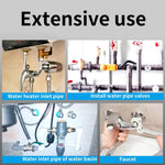 Clé multifonctionnelle pour robinet d'évier lavabo eau chaude et froide