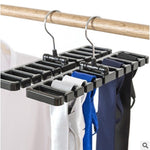 Cintre pour ceinture, écharpe et cravate pour rangement de garde-robe, petit vert, petit bleu, petit rose, grand noir, grand blanc, grand café