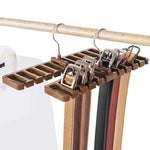 Cintre pour ceinture, écharpe et cravate pour rangement de garde-robe, petit vert, petit bleu, petit rose, grand noir, grand blanc, grand café