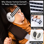 Cache-oreilles antibruit insonorisants pour bébé, type bandeau