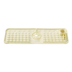 Tapis de drainage en silicone pour robinet Tapis de rangement antidérapant et anti-éclaboussures multifonctionnel pour évier de cuisine