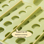 Tapis de drainage en silicone pour robinet Tapis de rangement antidérapant et anti-éclaboussures multifonctionnel pour évier de cuisine