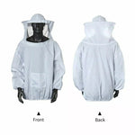 Ensemble Apiculture 4-en-1 Vêtement Anti-Abeilles + Grattoir + Brosse à Abeilles + Gants Anti-Abeilles
